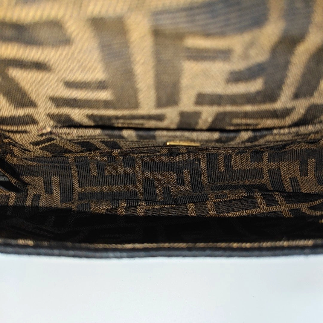 Baguette Mini Fabric Brown