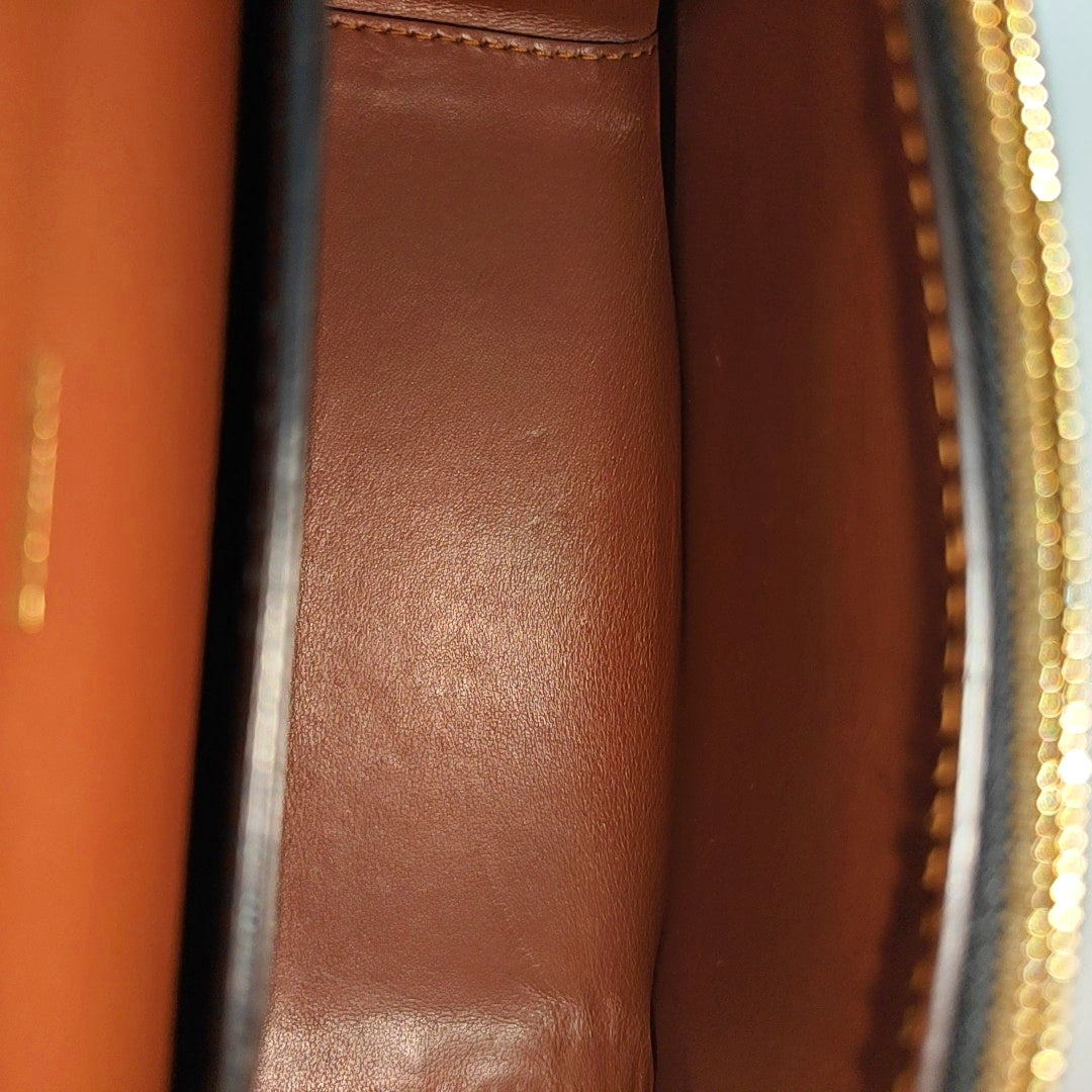 Crossbody Bag Coated Canvas Multicolor
