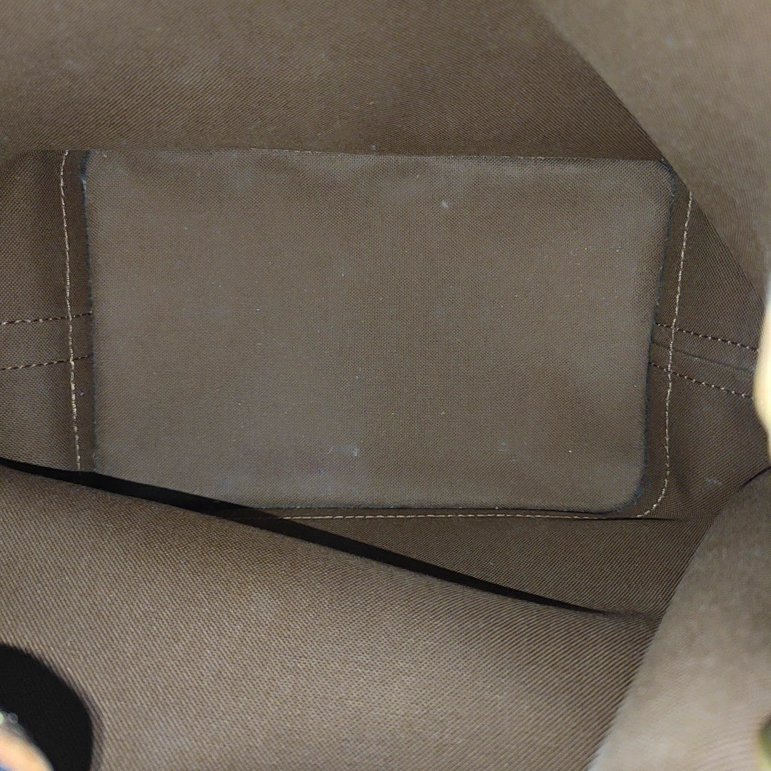 NOÉ BB Monogram Coated Canvas Brown