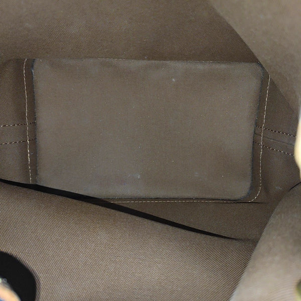 NOÉ BB Monogram Coated Canvas Brown