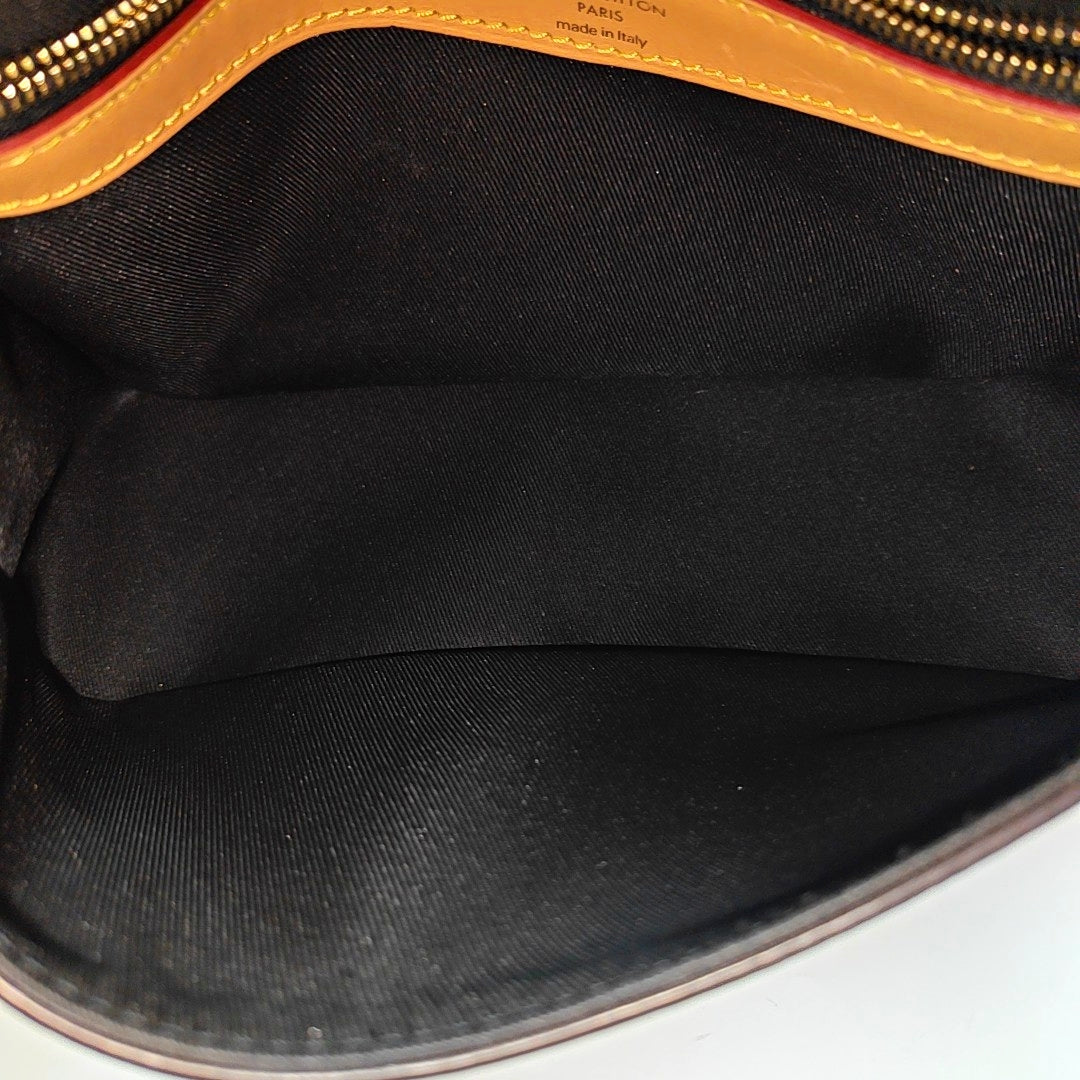 DIANE Monogram Coated Canvas Brown