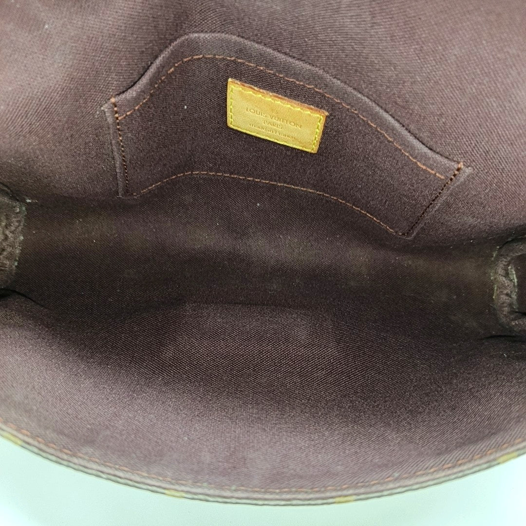 FAVORITE MM Monogram Coated Canvas Brown