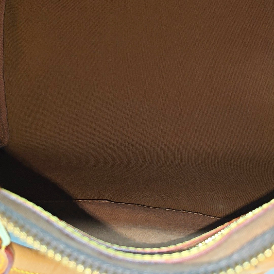 SPEEDY 30 Monogram Coated Canvas Brown
