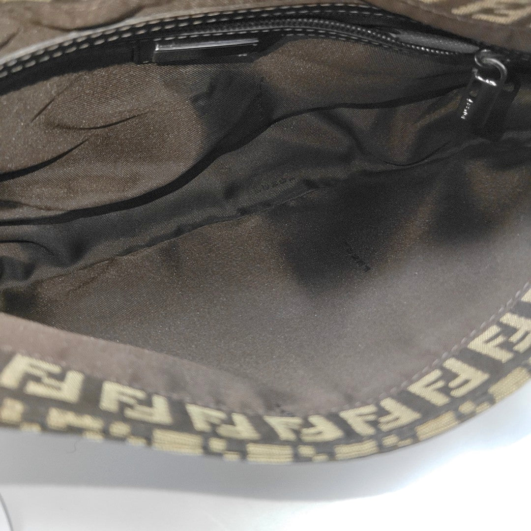 Canvas Shoulder Bag Brown