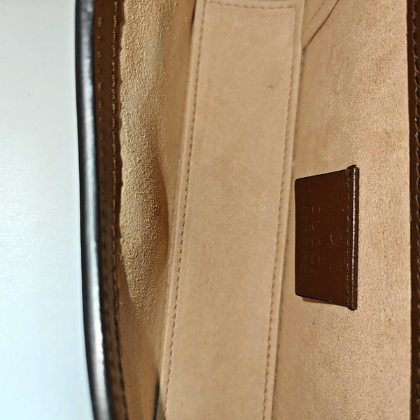 Horsebit 1955 Mini Monogram Coated Canvas Beige
