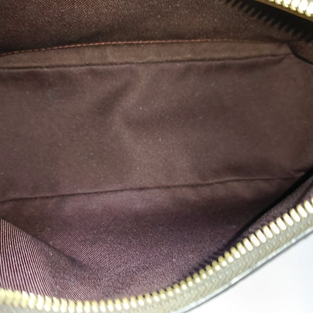 BOULOGNE Monogram Coated Canvas Brown