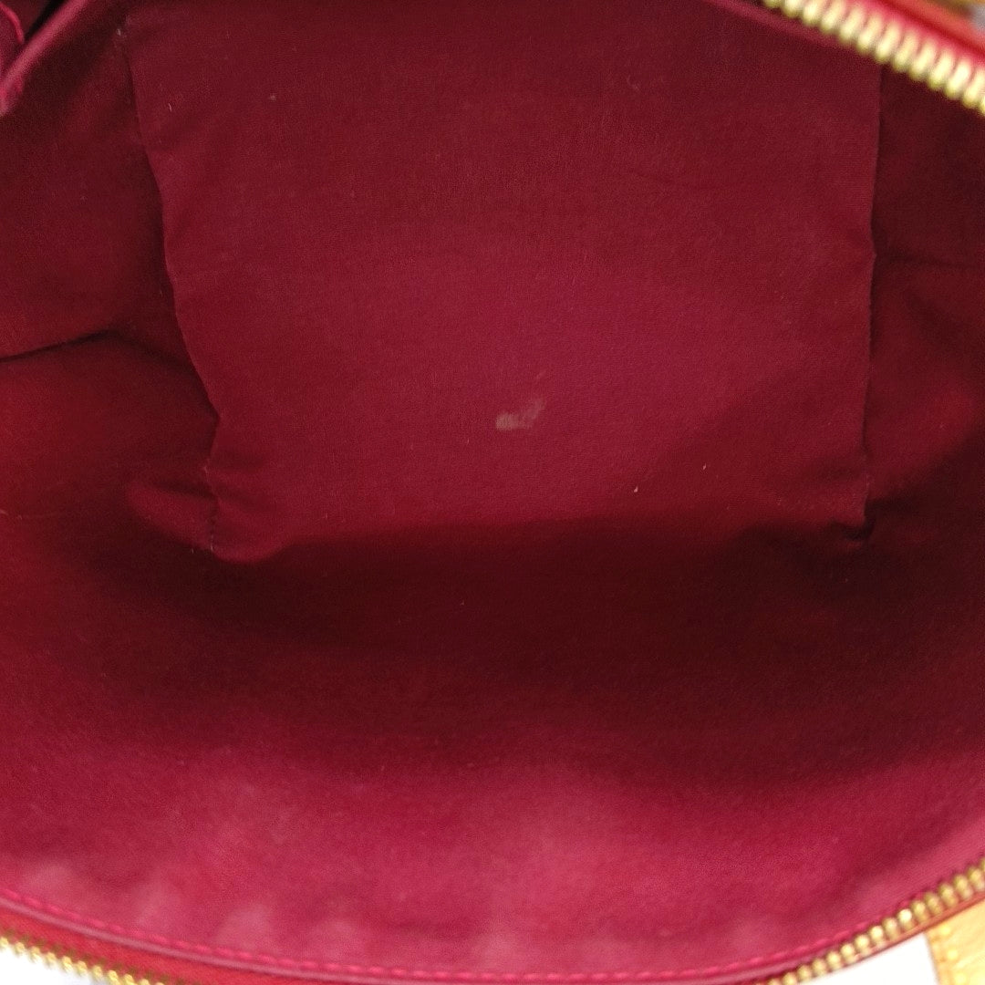 BELLEVUE Monogram Patent Leather Red