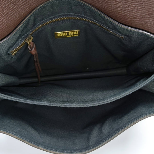 Calfskin Tote Bag Brown