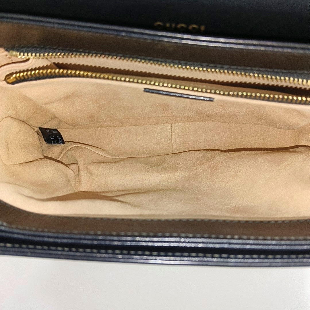 Horsebit 1955 Small Calfskin Black
