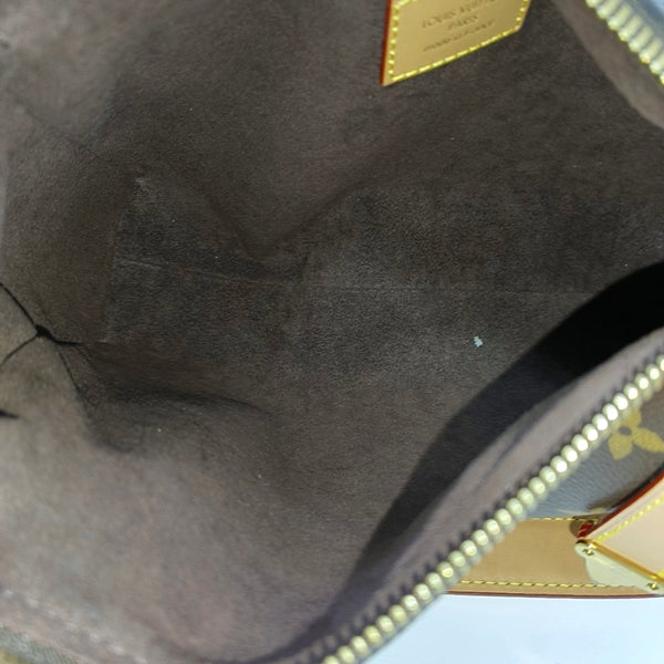 SIDE TRUNK MM Monogram Coated Canvas Brown