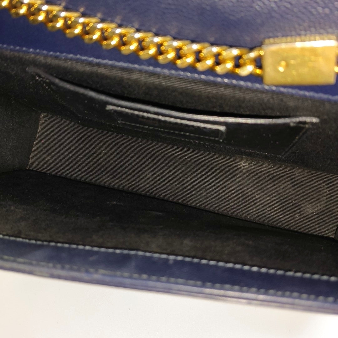 Authenticated pre-owned  KATE Medium Calfskin Blue - Shoulder Bag at Looply