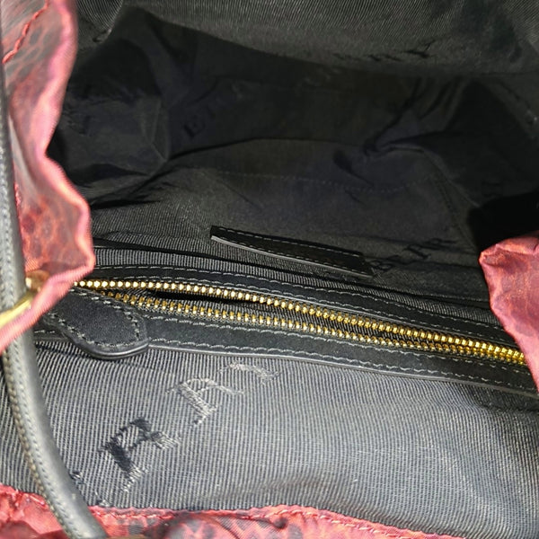 The Rucksack Medium Nylon Red