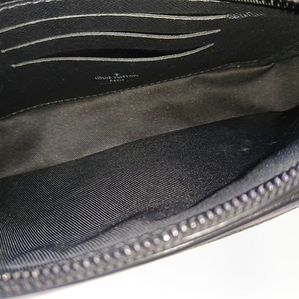 VOLGA Monogram Coated Canvas Black