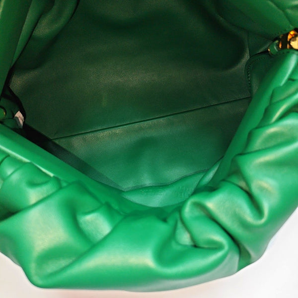 The Pouch Mini Calfskin Green