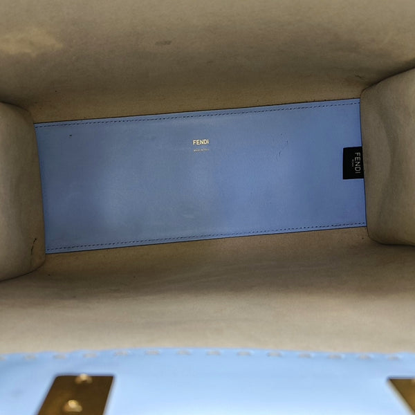 Sunshine Medium Calfskin Blue