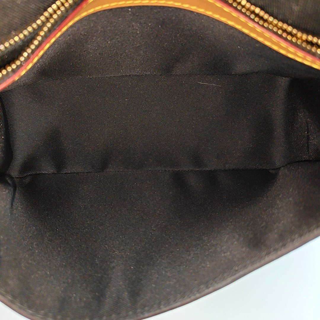 DIANE Monogram Coated Canvas Brown