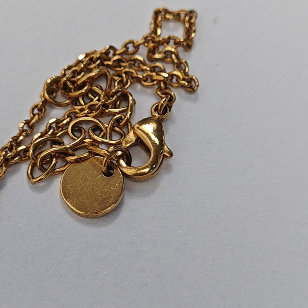 J'adior Metal Gold Necklace