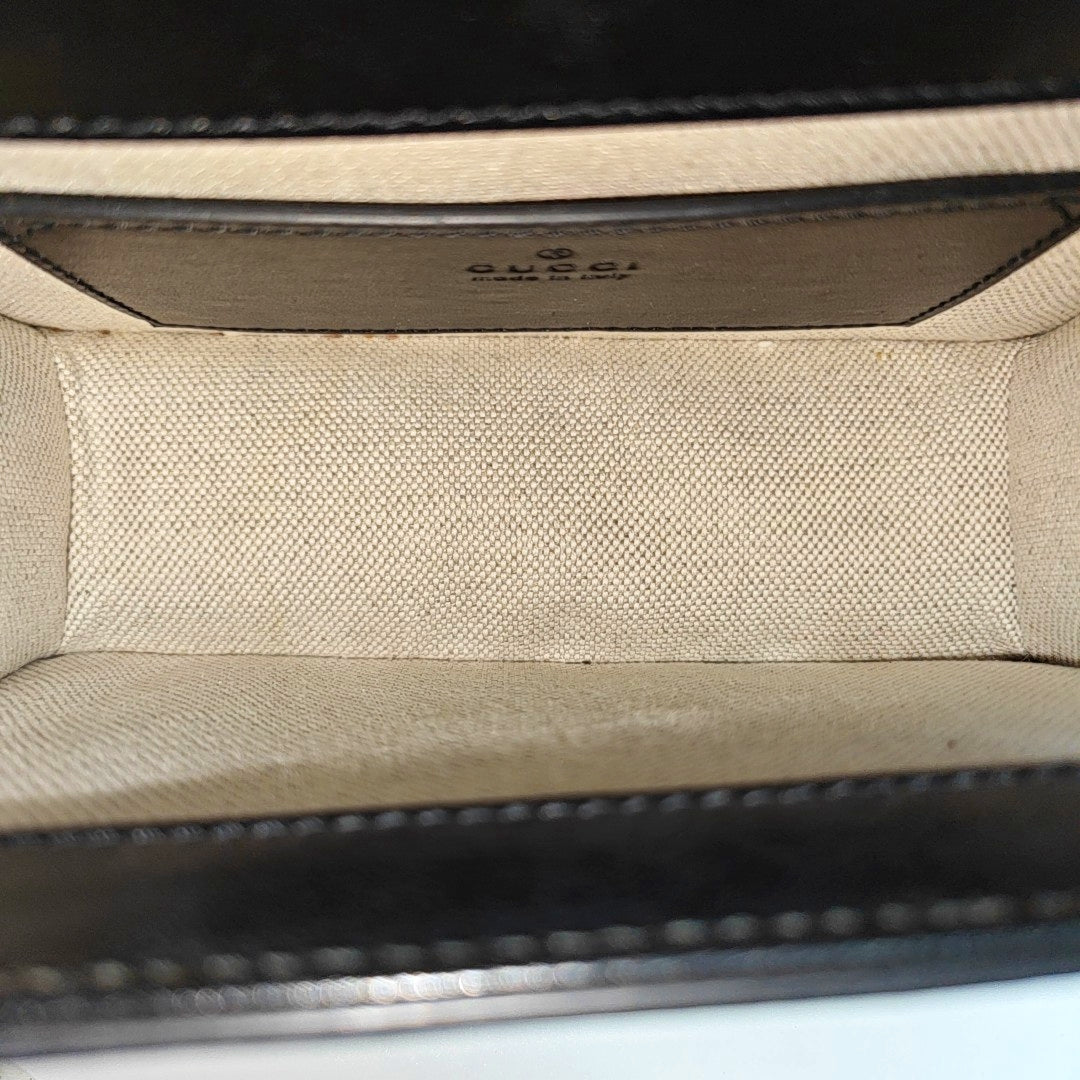 GG Matelassé Quilted Calfskin Black