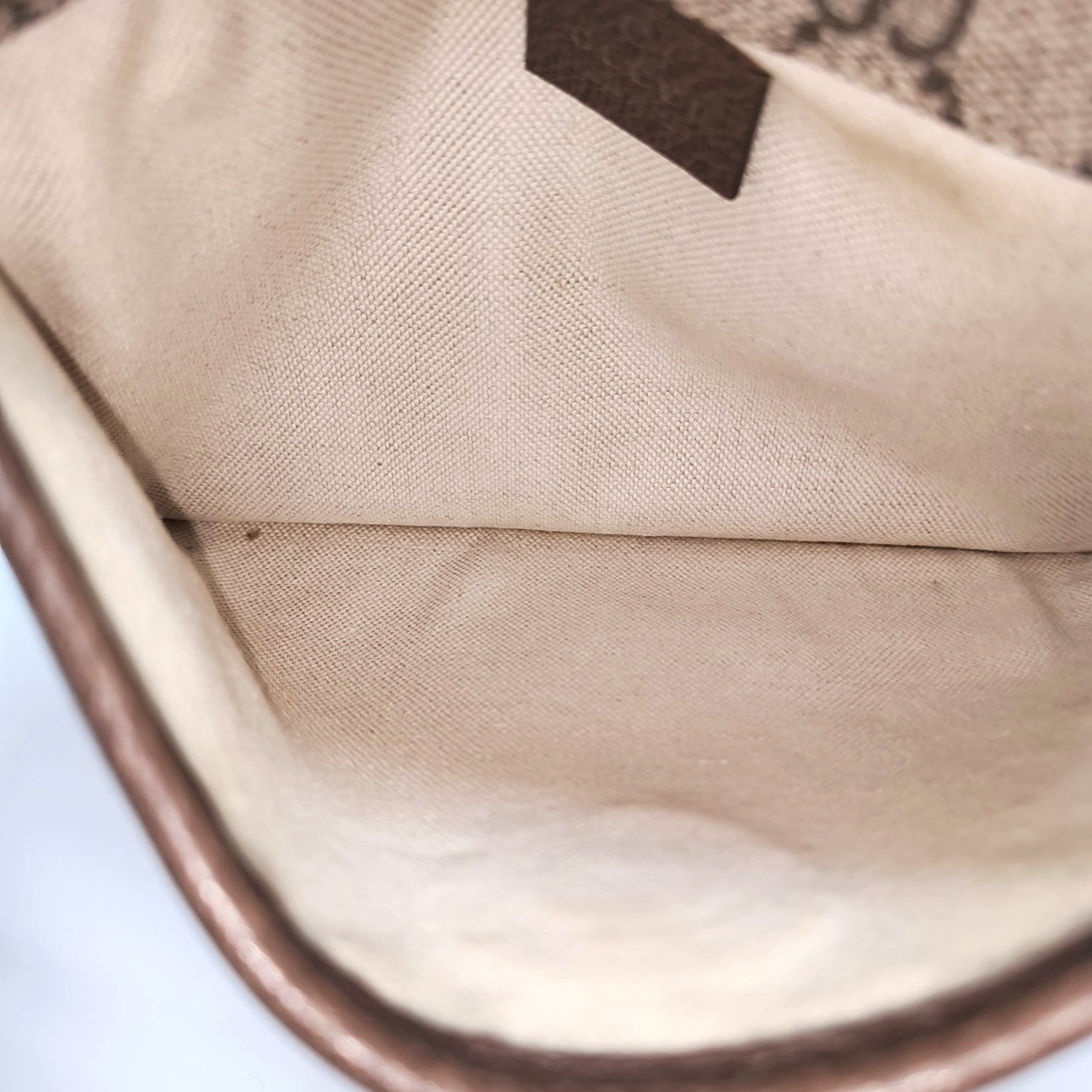 Neo Vintage Monogram Coated Canvas Beige