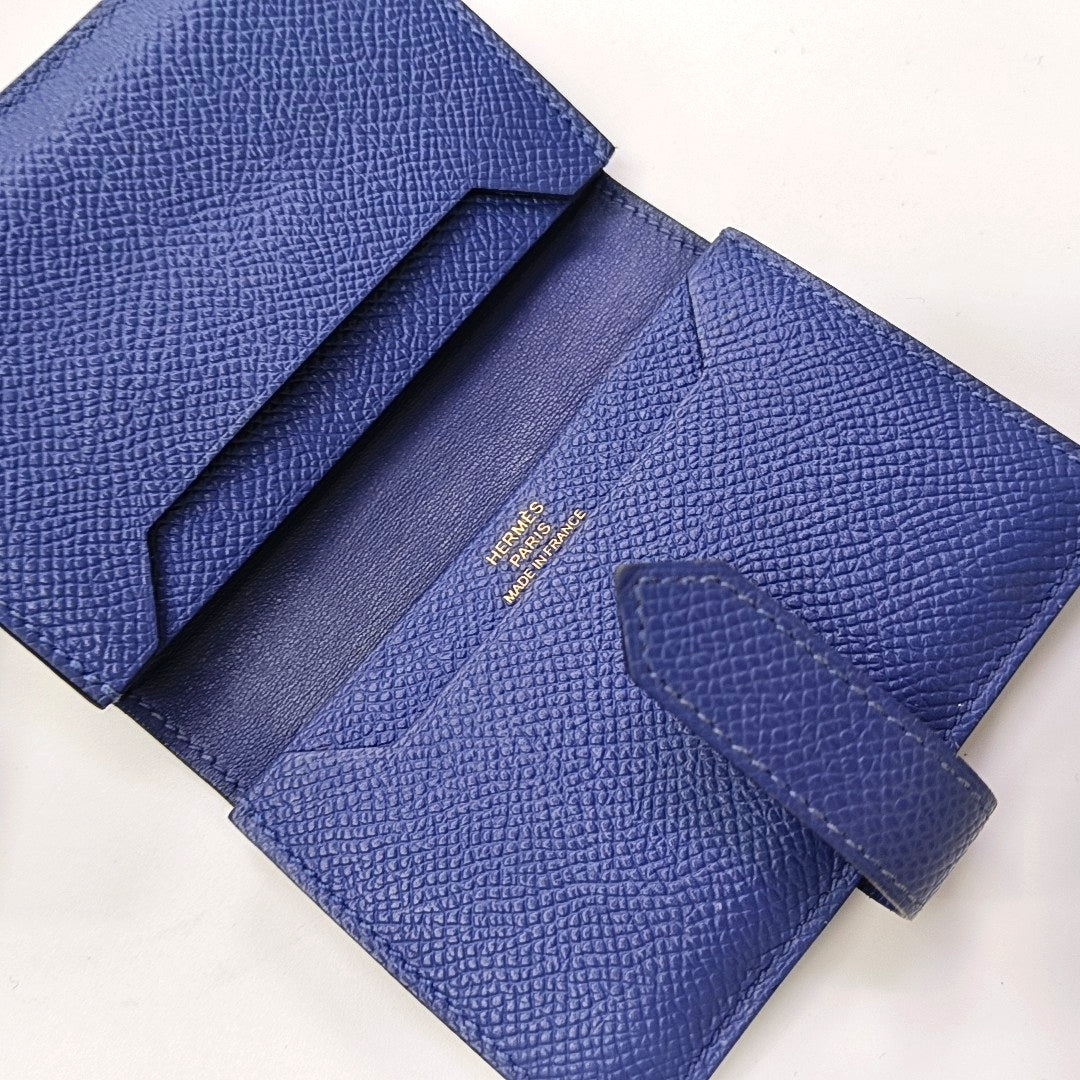 Bearn Epsom Blue Card Holder