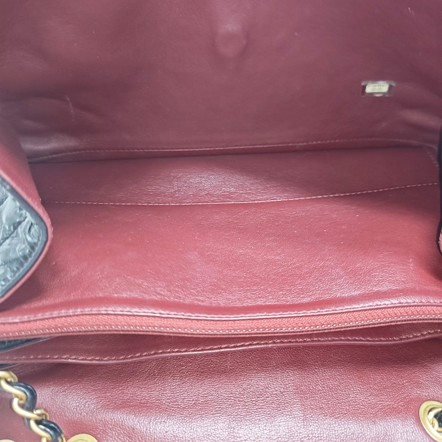 Quilted Calfskin Shoulder Bag Black