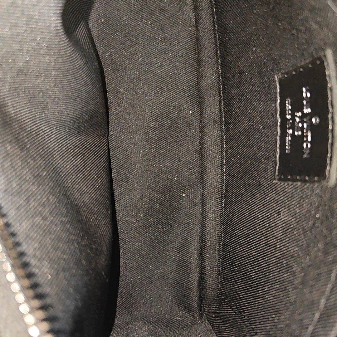 SOFT TRUNK Mini Monogram Coated Canvas Black
