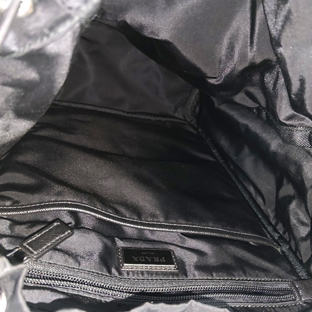Re-Nylon Backpack Nylon Black