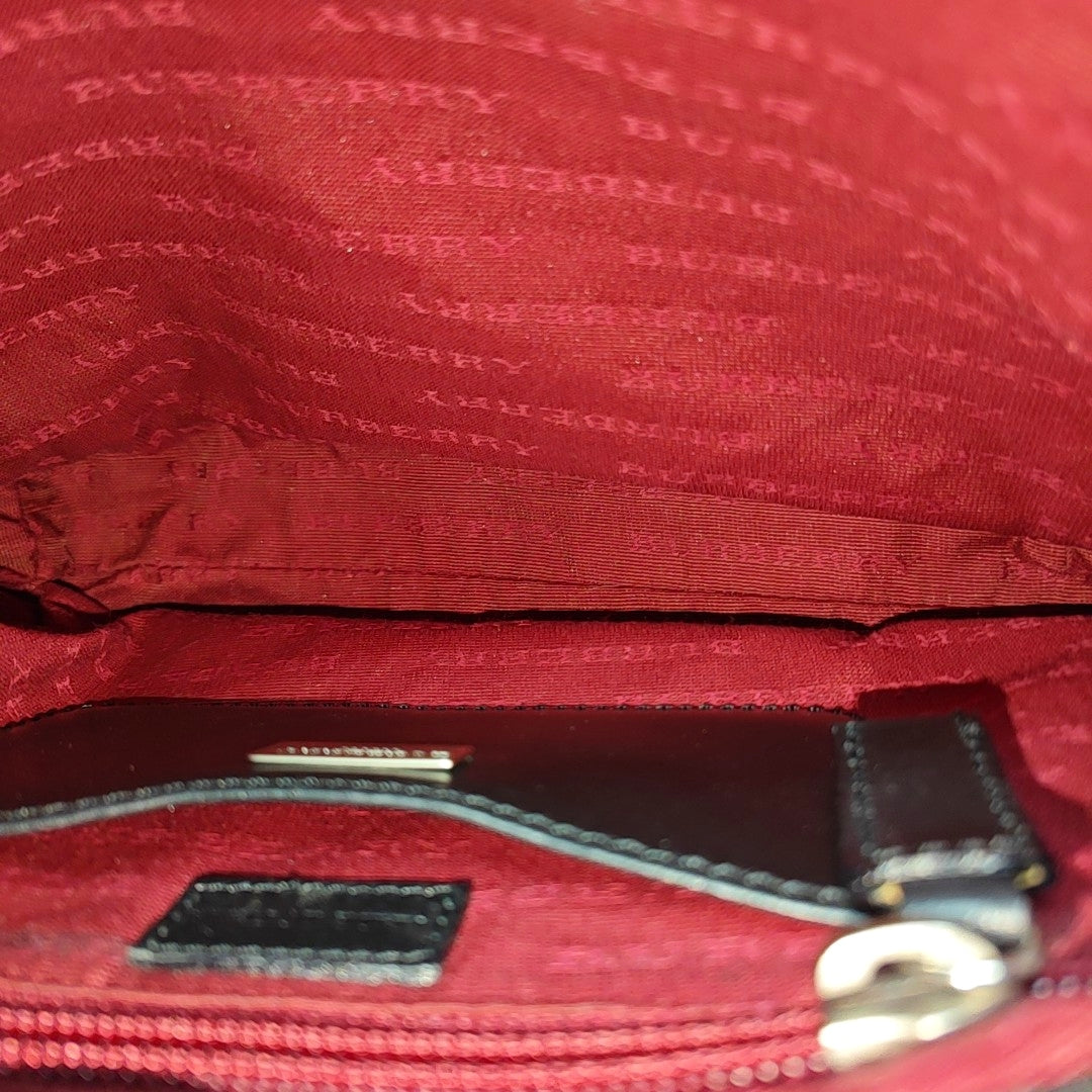 Fabric Shoulder Bag Black
