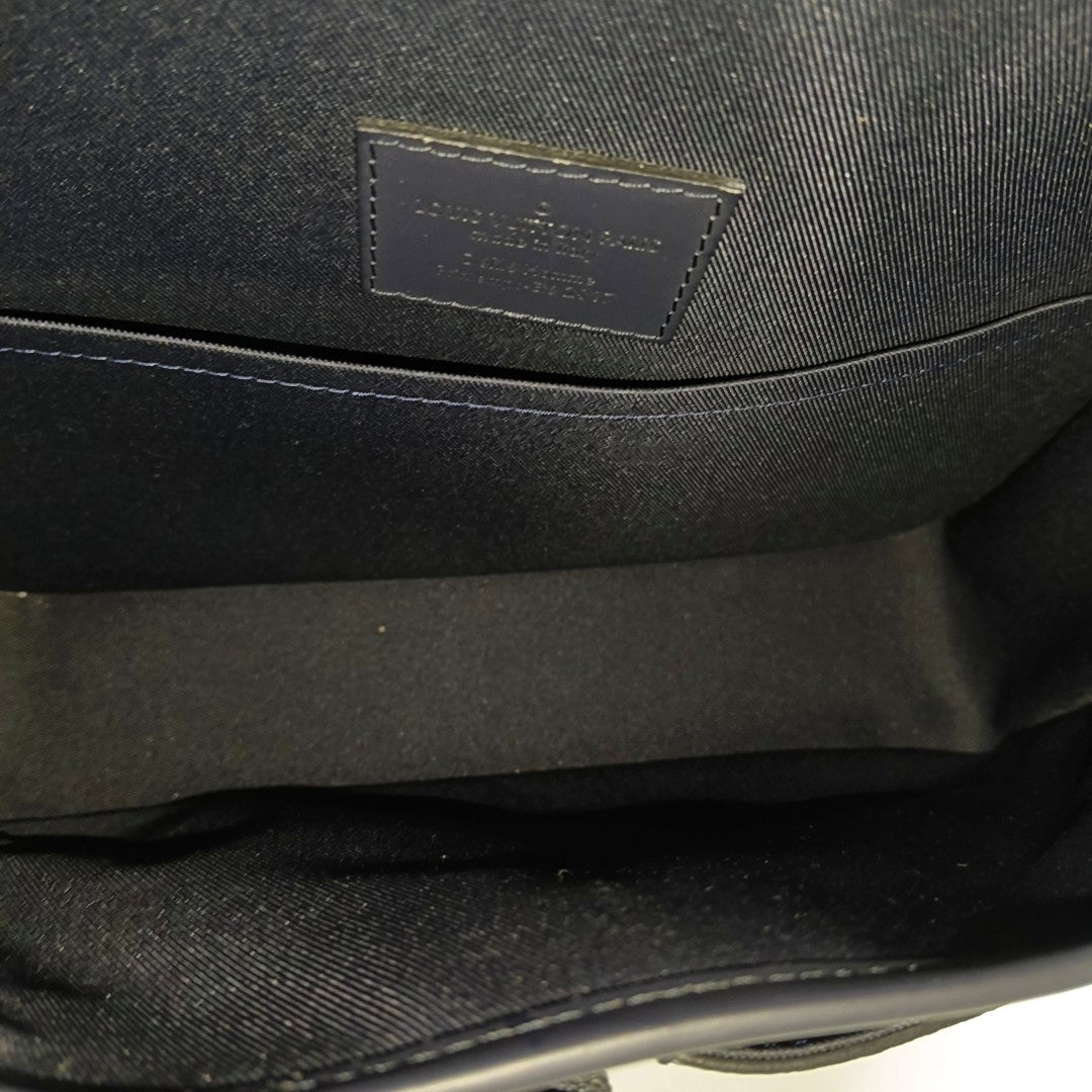 SAVANE PM Monogram Coated Canvas Blue