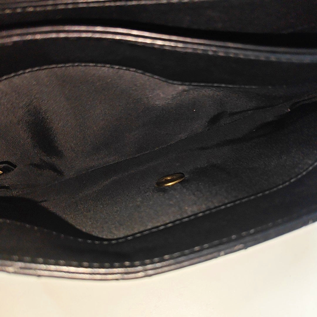 WOC Quilted Lambskin Black