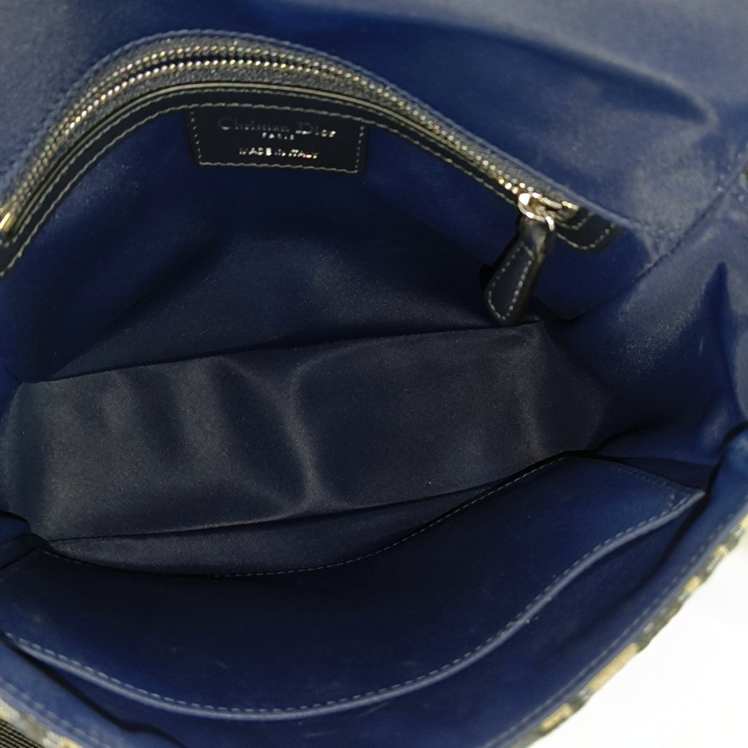 Canvas Shoulder Bag Blue