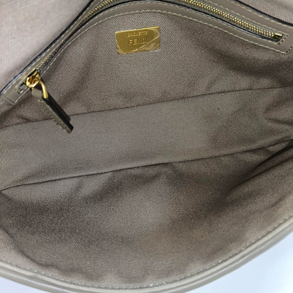 Authenticated pre-owned  Baguette Medium Fabric Brown - Shoulder Bag at Looply