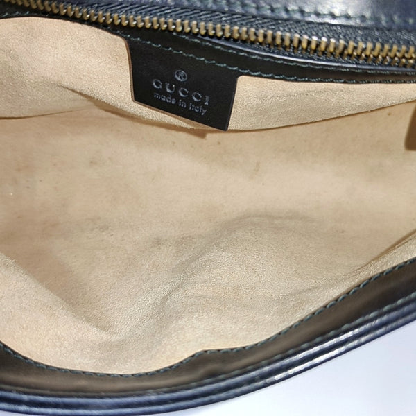 GG Marmont Small Quilted Calfskin Black