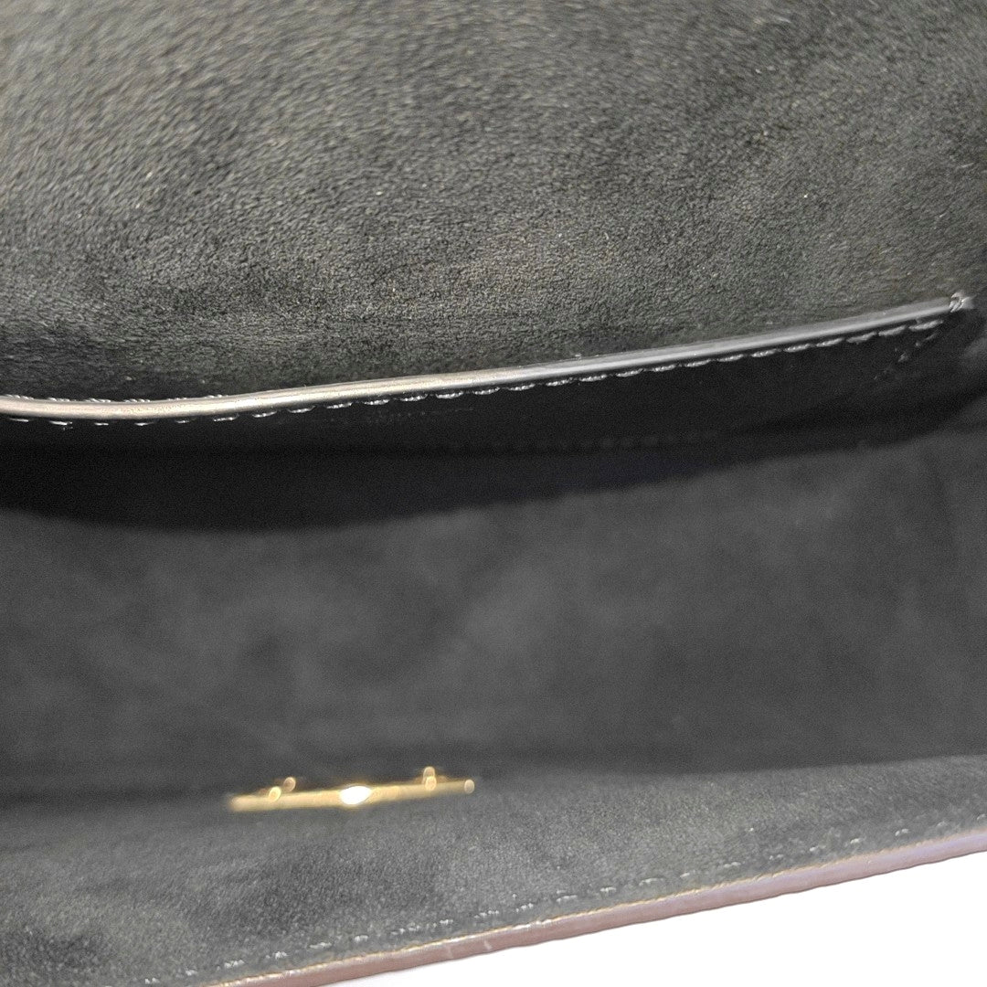Monogram Coated Canvas Shoulder Bag Super Mini Brown