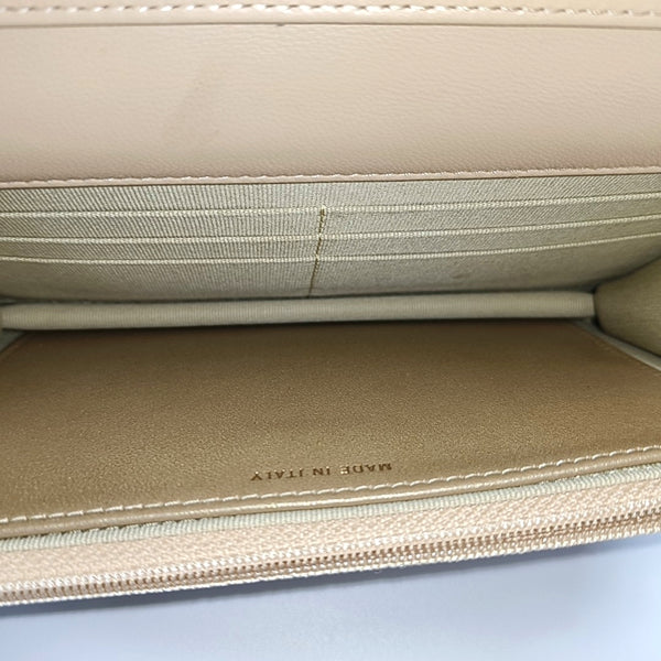 WOC Quilted Lambskin Beige