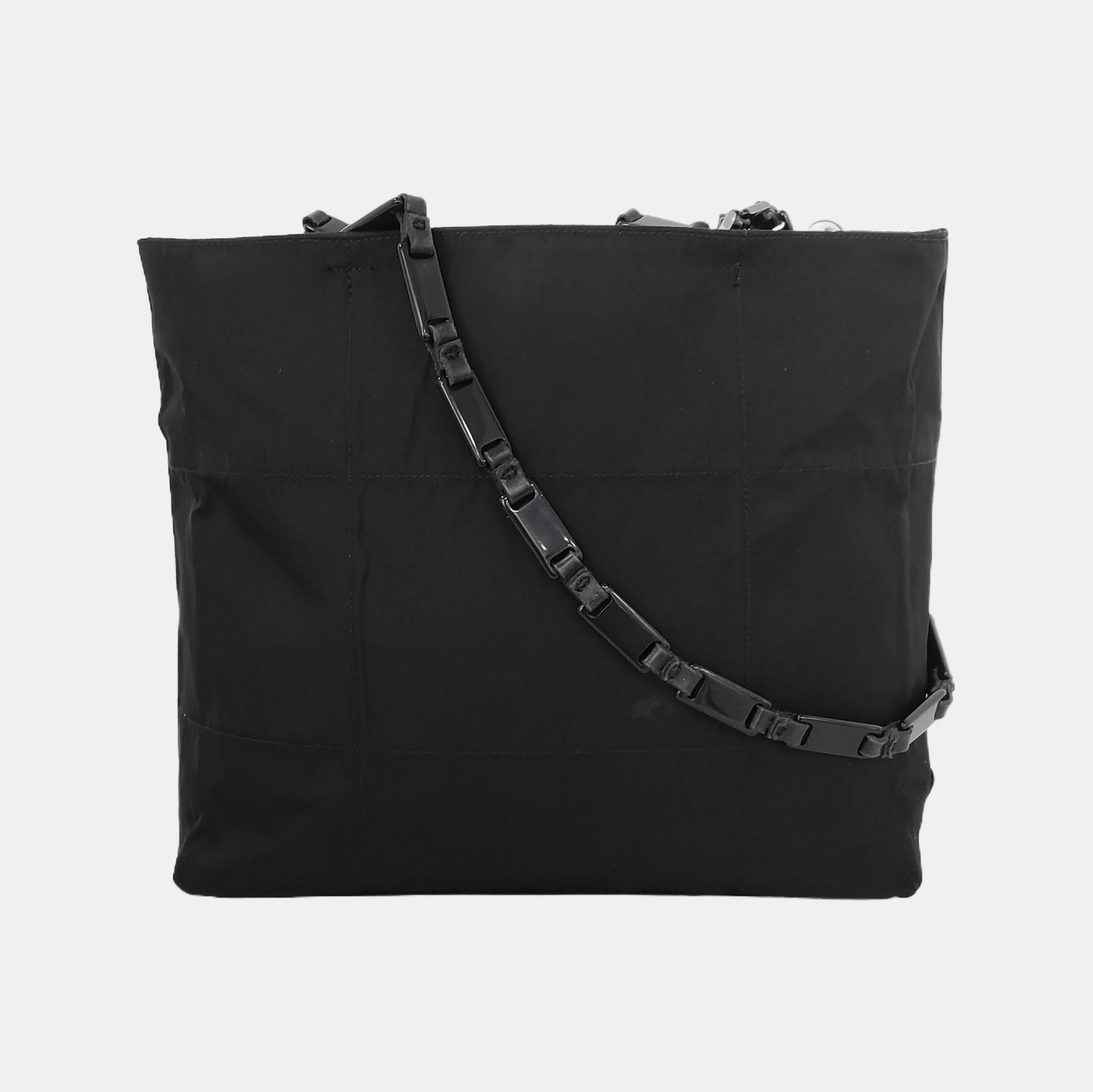 Quilted Nylon Black