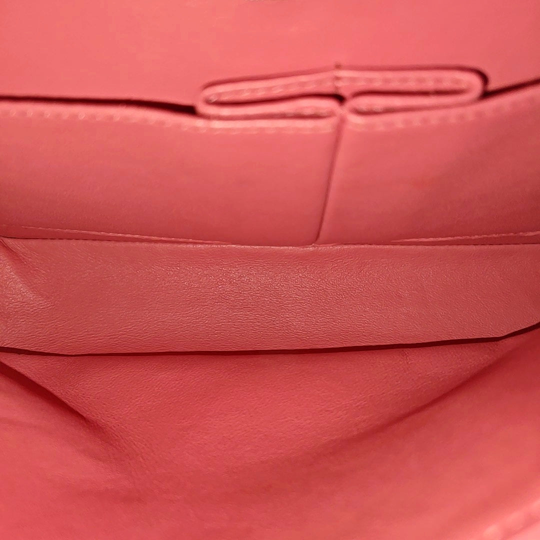 CLASSIC FLAP Small Quilted Lambskin Pink