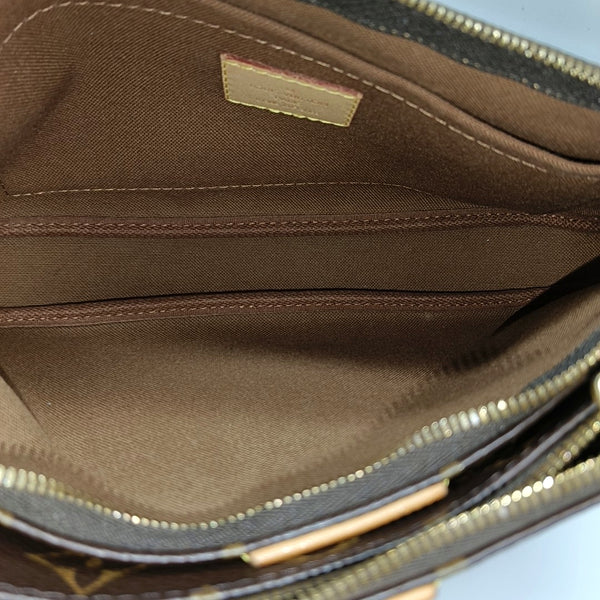 MULTI Monogram Coated Canvas Brown