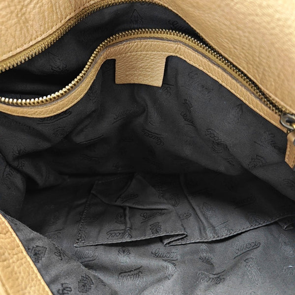 Calfskin Shoulder Bag Brown
