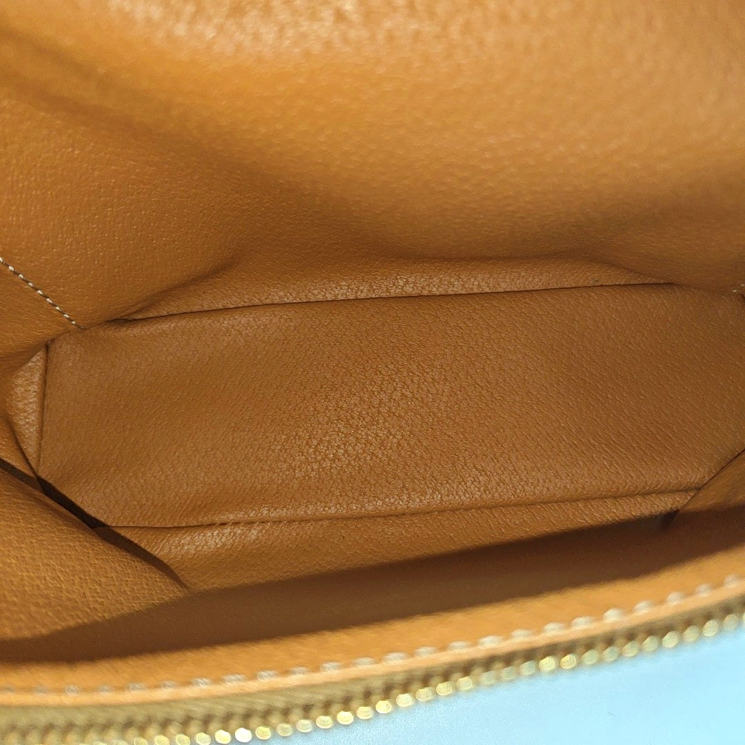 MACADAM TOP HANDLE COSMETIC BAGS Coated Canvas Brown