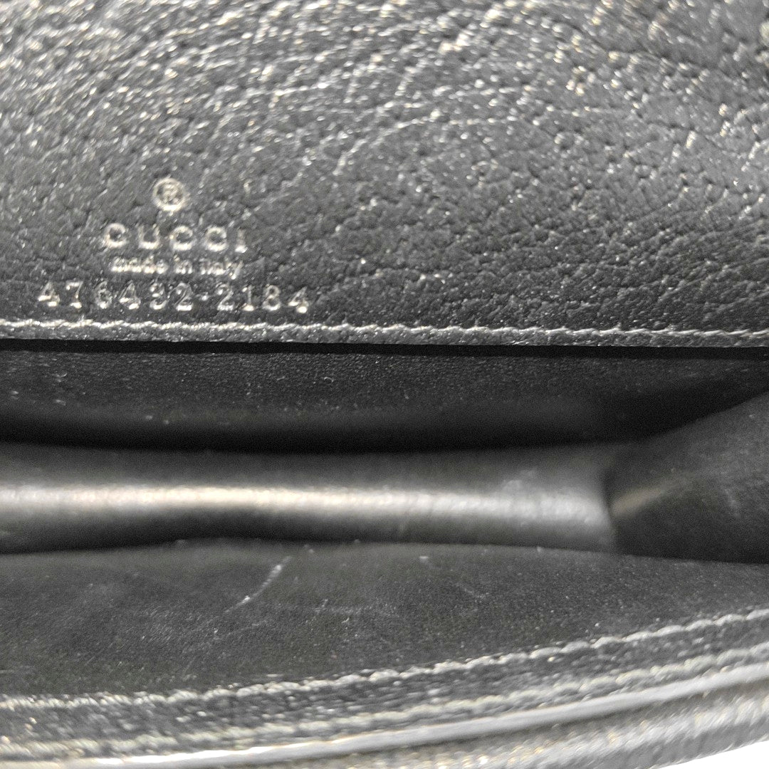 Dionysus Super Mini Monogram Denim Black