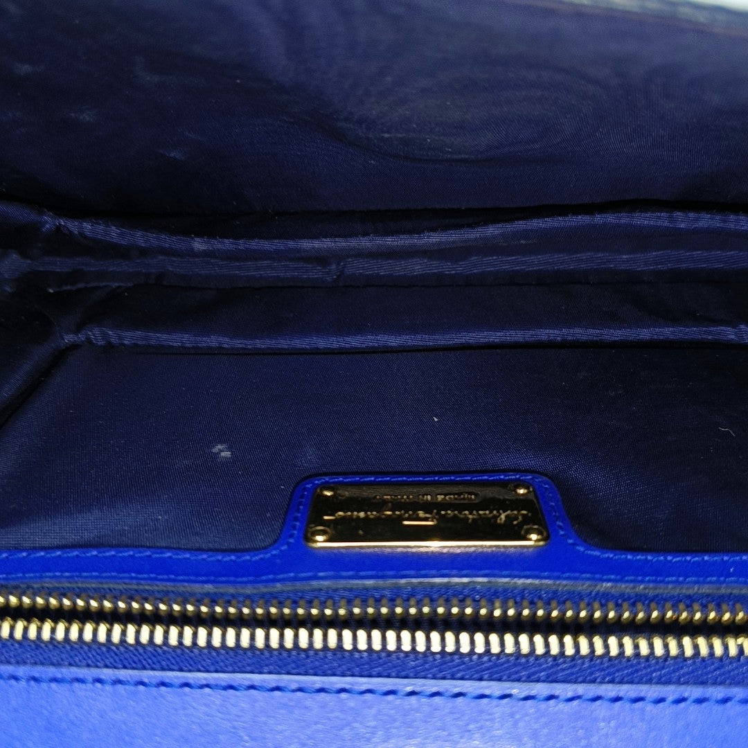 Ginny Calfskin Blue