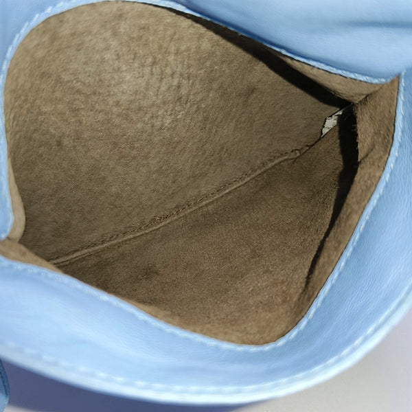 Authenticated pre-owned  Messenger Mini Lambskin Blue - Shoulder Bag at Looply