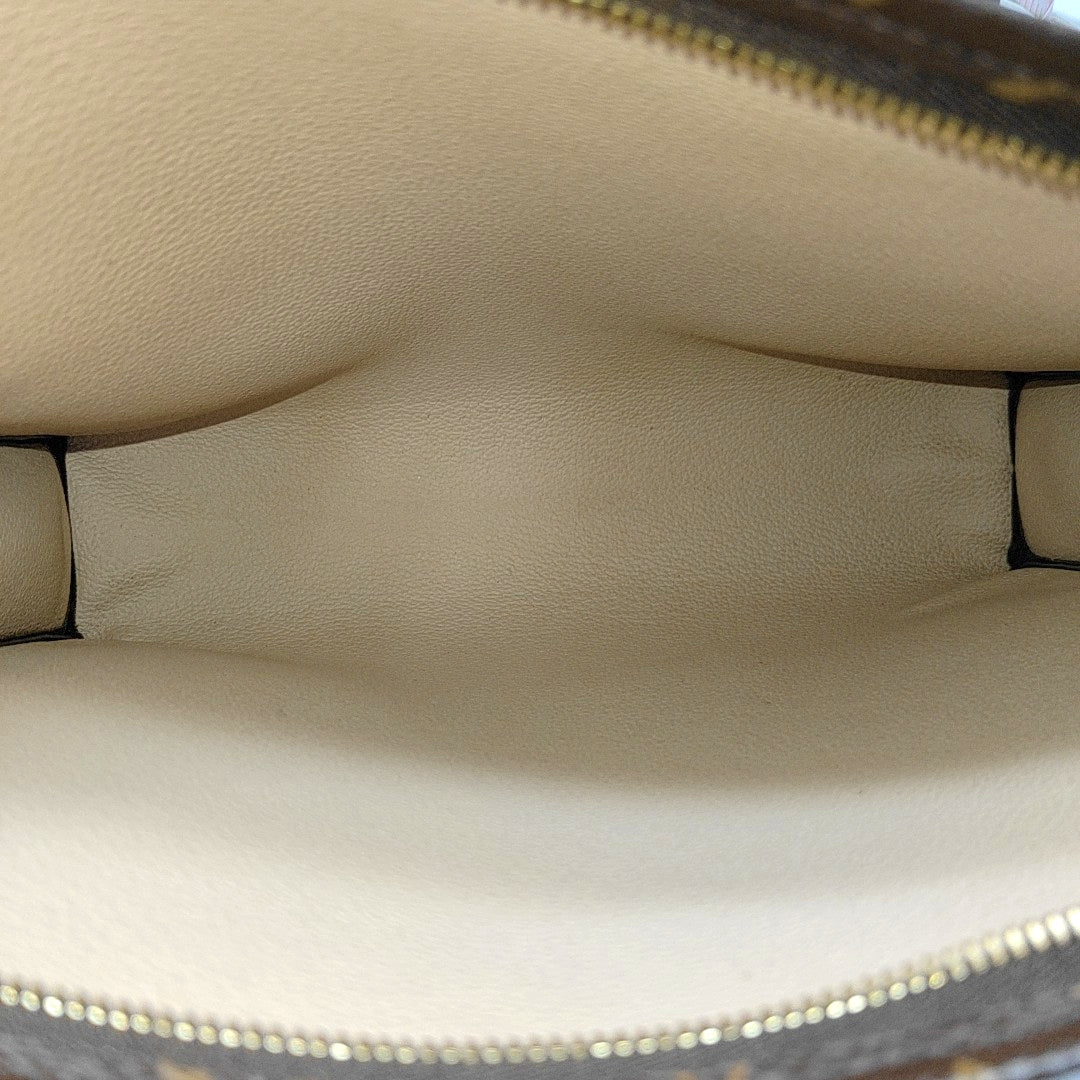 TOILET POCKET 26 Monogram Coated Canvas Brown