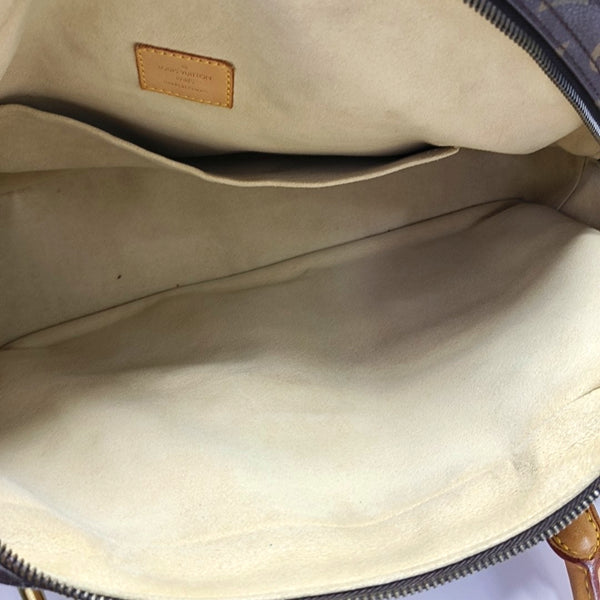 MANHATTAN GM Monogram Coated Canvas Brown