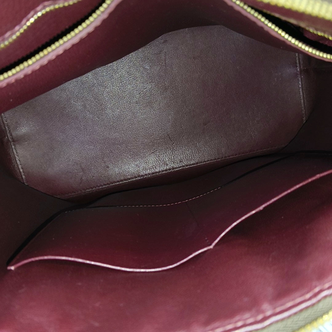 LOCKIT MM Monogram Coated Canvas Brown