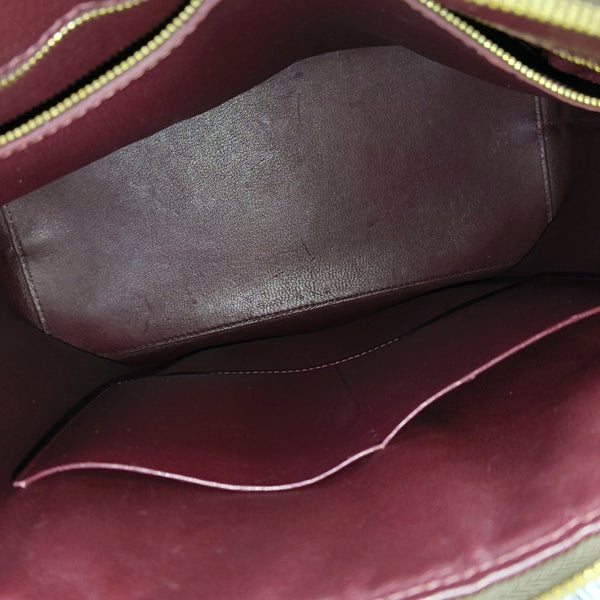 LOCKIT MM Monogram Coated Canvas Brown
