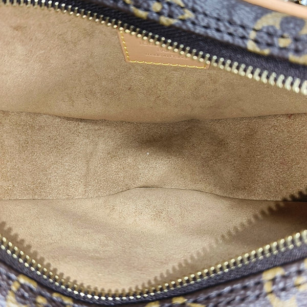 LOOP Monogram Coated Canvas Brown