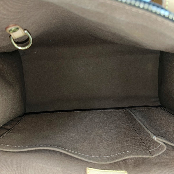 POPINCOURT Monogram Coated Canvas Brown