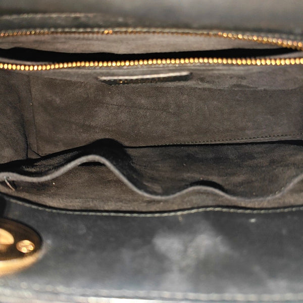 Lady Dior Medium Cannage Lambskin Black